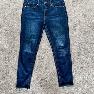 Seven7 Dark Blue Women's Skinny Jeans